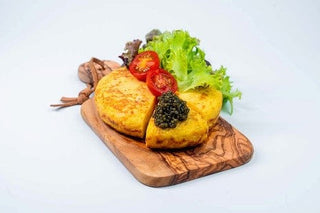 Spanish Tortilla with Caviar